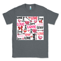 Charcoal Heather love Classic Tee - LillyAllenDesigns