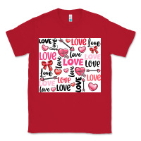 Red love Classic Tee - LillyAllenDesigns