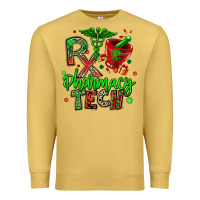 Antique Gold christmas rx pharmacy tech Premium Sweatshirt - MaliasSmallBusiness