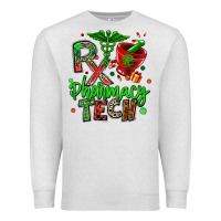 Oatmeal Heather christmas rx pharmacy tech Premium Sweatshirt - MaliasSmallBusiness