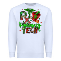 White christmas rx pharmacy tech Premium Sweatshirt - MaliasSmallBusiness