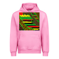 Fuchsia Pink juneteetnh brush Urban Hoodie - TumblerDesignByShophia