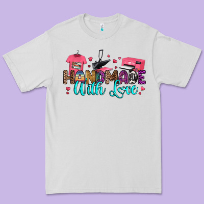 Handmade With Love Premium Tee Designed By Ranaportraitstore