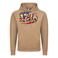 Vintage Coffee 4th of July 1776 Vintage Hoodie - Neo Western