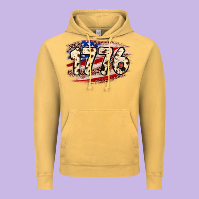 4th Of July 1776 Vintage Hoodie Designed By Neo Western