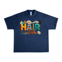 Navy hair tech Urban Heavy Tee - AdoDesignShop