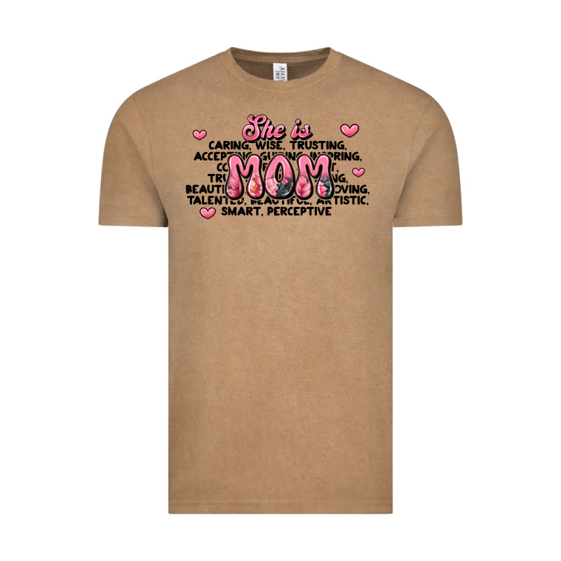 She Is Mom Compliment Words Vintage Tee by JahusDesignShop | Teevron