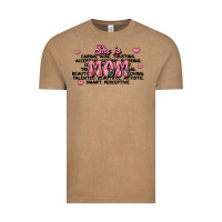 Vintage Coffee she is mom compliment words Vintage Tee - JahusDesignShop
