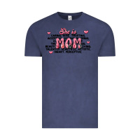 Vintage Denim she is mom compliment words Vintage Tee - JahusDesignShop