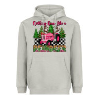 Moon Dust nothing runs like a reindeer Heavyweight Hoodie - MaliasSmallBusiness