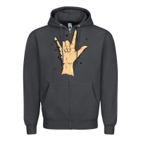Smoke love needs no words Zipper Hoodie - MaliasSmallBusiness