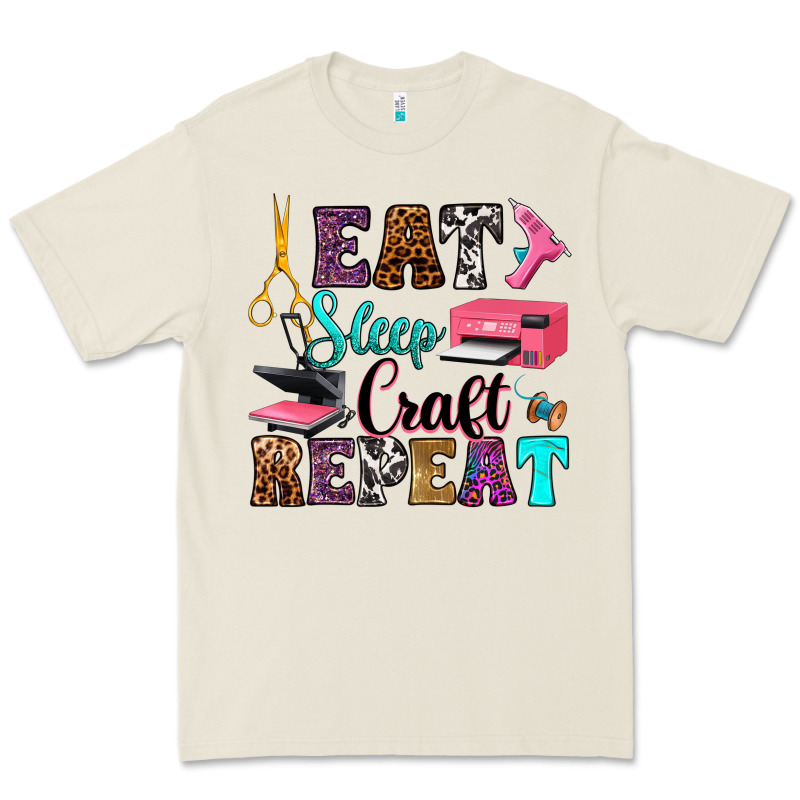 Eat Sleep Craft Repeat Premium Tee by RanaPortraitStore | Teevron