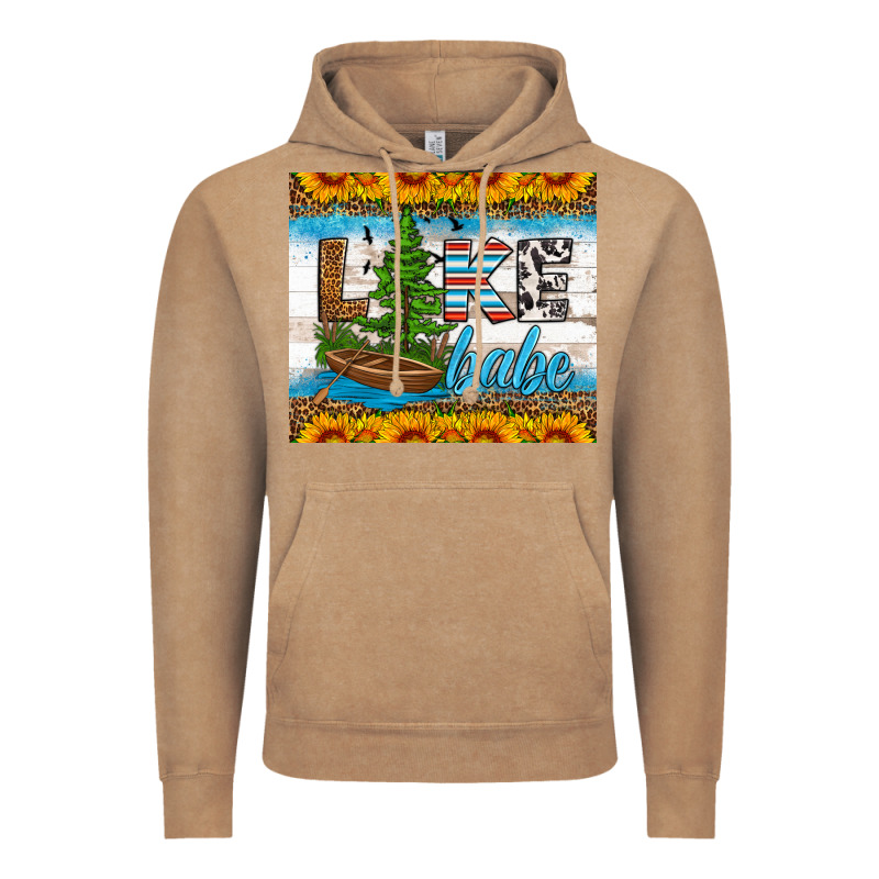 Lake Babe Tumbler Vintage Hoodie by HRA Design Shop | Teevron
