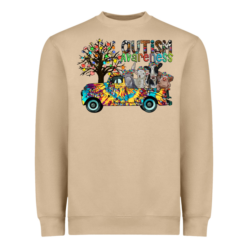 Autism Avareness3 Heavyweight Sweatshirt by CowhideDigitalArt | Teevron