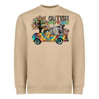 Mushroom autism avareness3 Heavyweight Sweatshirt - CowhideDigitalArt