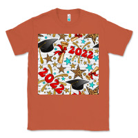 Copper graduation 2022 seamless pattern Classic Tee - BundleAndBundleShop