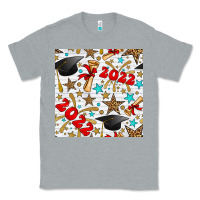 Heather Grey graduation 2022 seamless pattern Classic Tee - BundleAndBundleShop