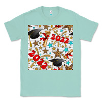Seafoam graduation 2022 seamless pattern Classic Tee - BundleAndBundleShop