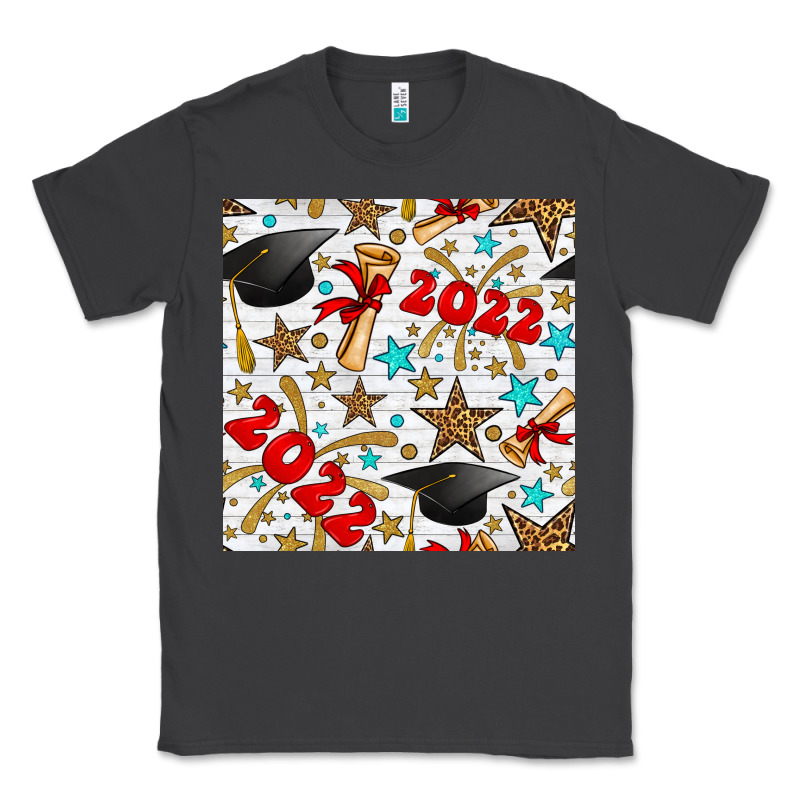 Graduation 2022 Seamless Pattern Classic Tee by BundleAndBundleShop | Teevron