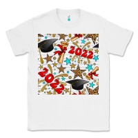 White graduation 2022 seamless pattern Classic Tee - BundleAndBundleShop