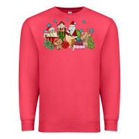 Cardinal santa coffee Premium Sweatshirt - MaliasSmallBusiness