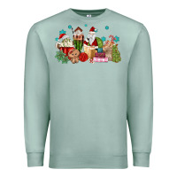 Seafoam santa coffee Premium Sweatshirt - MaliasSmallBusiness