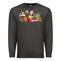 Smoke santa coffee Premium Sweatshirt - MaliasSmallBusiness