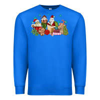 True Royal santa coffee Premium Sweatshirt - MaliasSmallBusiness