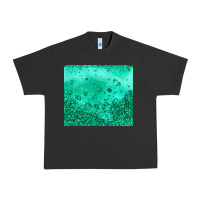 Green Glitter Urban Heavy Tee | Teevron