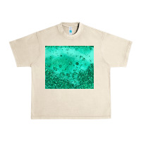 Sandshell green glitter Urban Heavy Tee - JahusDesignShop
