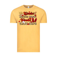 Vintage Mustard kinda house wife kinda thug wife Vintage Tee - JahusDesignShop