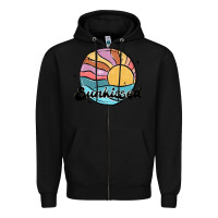 Black sunkissed Zipper Hoodie - MaliasSmallBusiness
