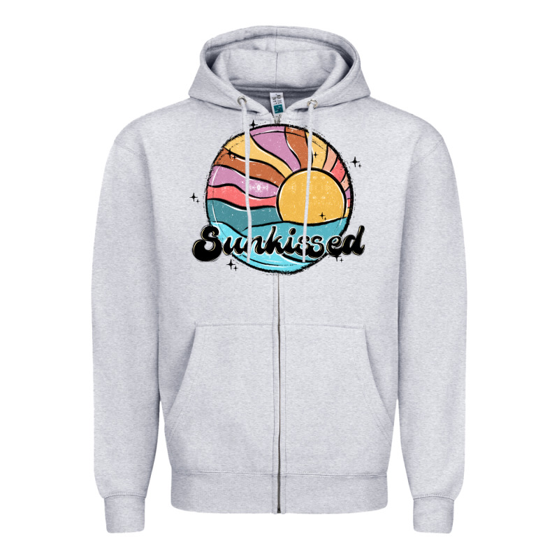 Sunkissed Zipper Hoodie by MaliasSmallBusiness | Teevron