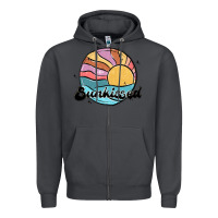 Smoke sunkissed Zipper Hoodie - MaliasSmallBusiness