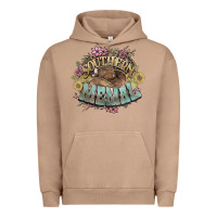 Pigment Burro Southern Memal western flowers Urban Hoodie - HowdyJamesFarm