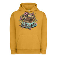 Pigment Peanut Butter Southern Memal western flowers Urban Hoodie - HowdyJamesFarm
