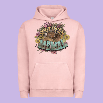 Southern Memal Western Flowers Urban Hoodie Designed By Howdyjamesfarm