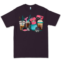 Plum crafting coffee cups Premium Tee - RanaPortraitStore