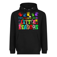 Black I love my job for all the little reasons Heavyweight Hoodie - MaliasSmallBusiness