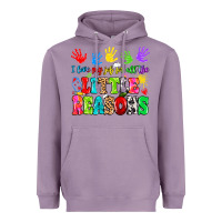 Lavender I love my job for all the little reasons Heavyweight Hoodie - MaliasSmallBusiness
