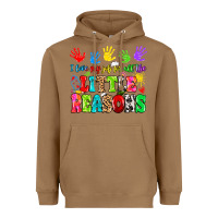 Toasted Coconut I love my job for all the little reasons Heavyweight Hoodie - MaliasSmallBusiness