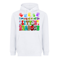 White I love my job for all the little reasons Heavyweight Hoodie - MaliasSmallBusiness