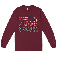 Burgundy red white boujee Long Sleeve Tee - Artiststas