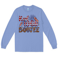 Colony Blue red white boujee Long Sleeve Tee - Artiststas