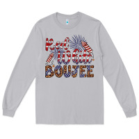 Moon Dust red white boujee Long Sleeve Tee - Artiststas