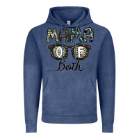 Vintage Denim mama of both Vintage Hoodie - CowhideDigitalArt