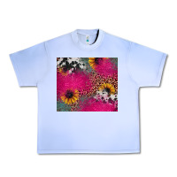 Grape Ice pink glitter leopard cowhide Urban Heavy Tee - JahusDesignShop