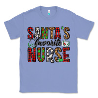Colony Blue santa's favorite nurse Classic Tee - Jasminsmagicworld