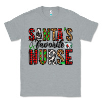 Heather Grey santa's favorite nurse Classic Tee - Jasminsmagicworld