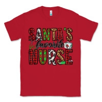 Red santa's favorite nurse Classic Tee - Jasminsmagicworld